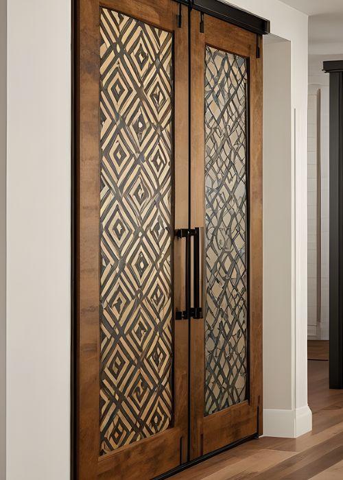 patterns style pantry door