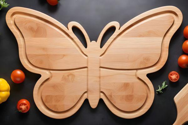 Butterfly Shaped Cutting Board