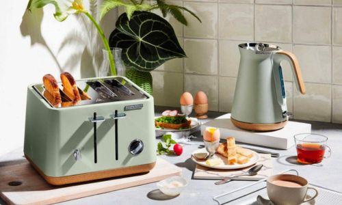 sage green appliances in your kitchen
