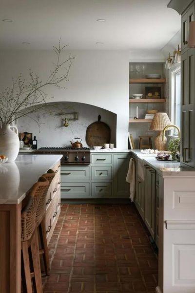 Sage Green Cabinets